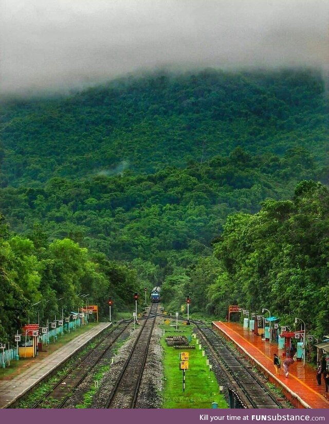 Karwar railway station, India