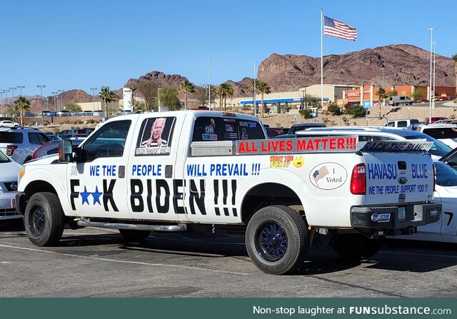 [OC] Guess this guy doesn't like Biden