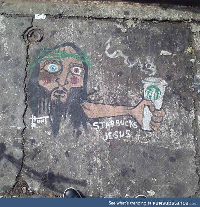 Starbucks jesus