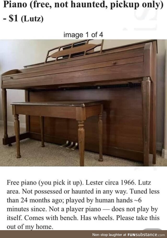 Definitely not haunted!