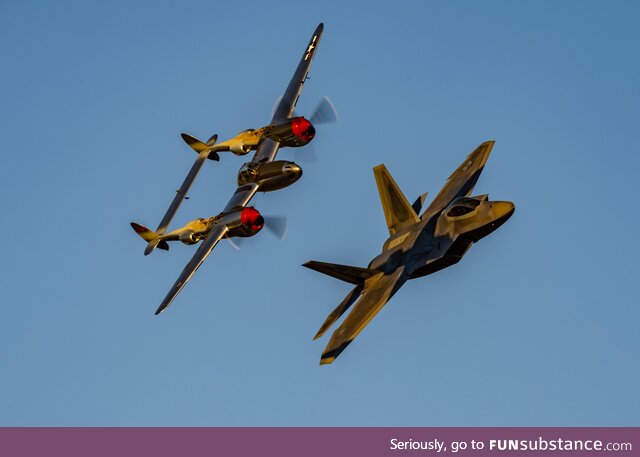 Got to witness the F-22 Raptor!