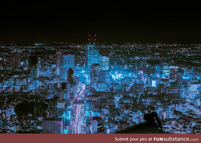 [oc] from roppongi hills mori tower, tokyo, japan