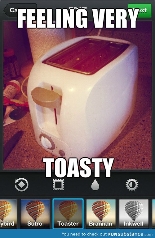 Yo dawg I heard you like toasters