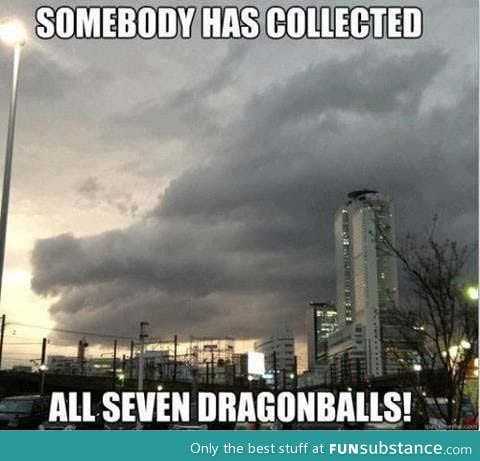 7 dragonballs collected
