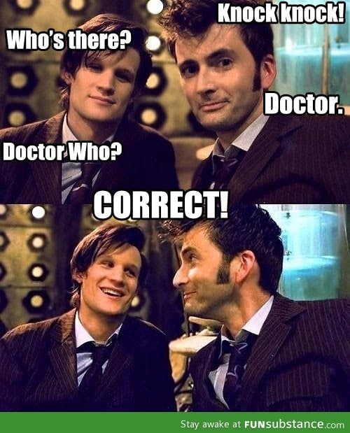 Doctor Who's there