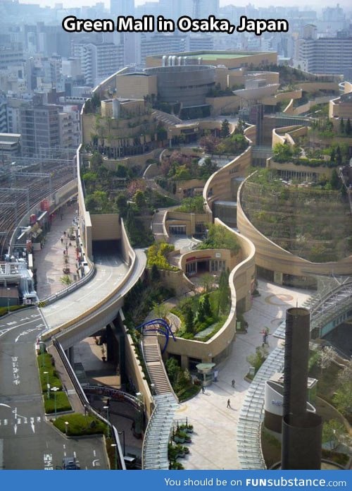 Green Mall in Japan