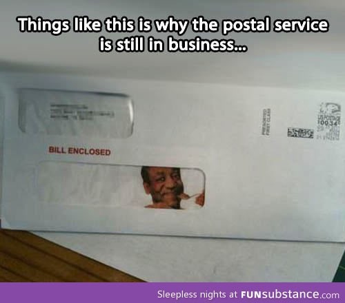 Why the postal service is still in business