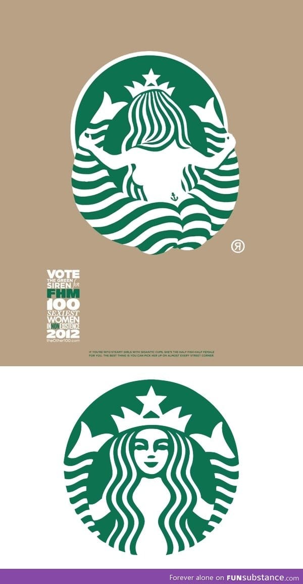 Back of the Starbucks Logo