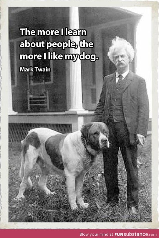 Mark Twain always gets it right