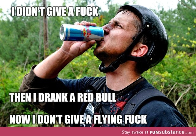 Red Bull gives you wings