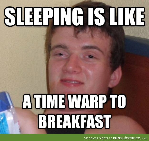 Time warp to breakfast