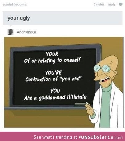Your ugly