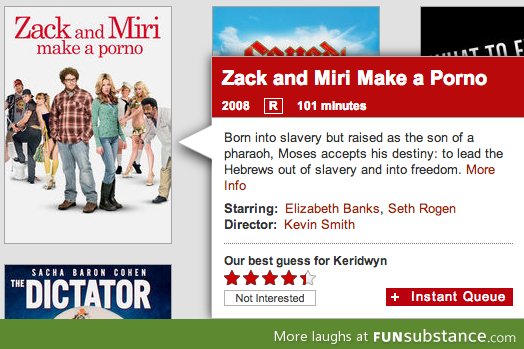 No, Netflix, I don't think that's quite the right plot summary
