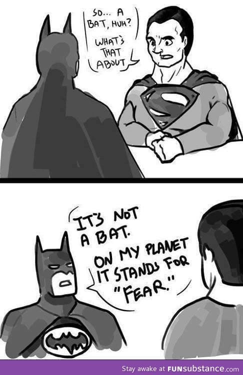 Nolan's batman meets Snyder's superman
