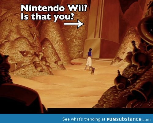Nintendo Wii in Aladdin