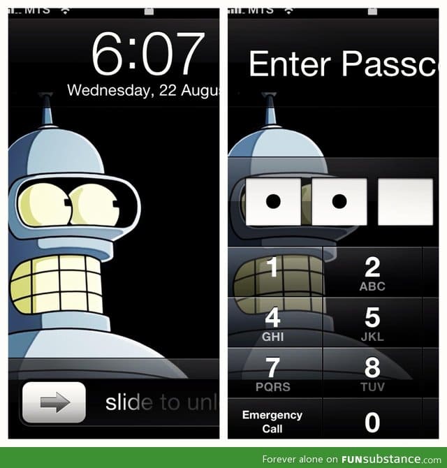 What I'll miss most about my iOS6 lock screen