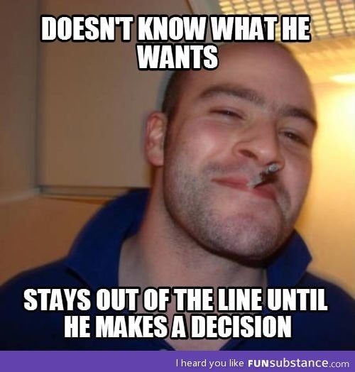 Good guy greg at a fast food restaurant