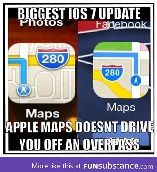 Biggest iOS 7 update