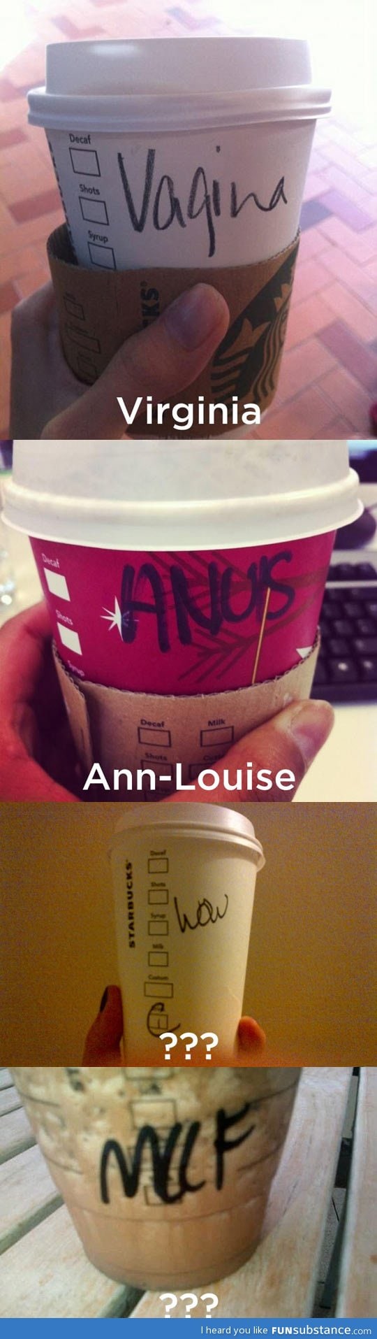 Starbucks can't spell names