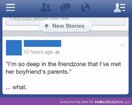 Deepest pits of the friendzone