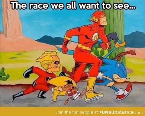 A race of epic proportions