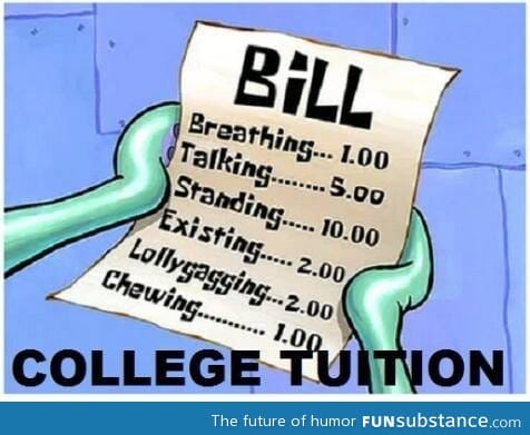 College bills