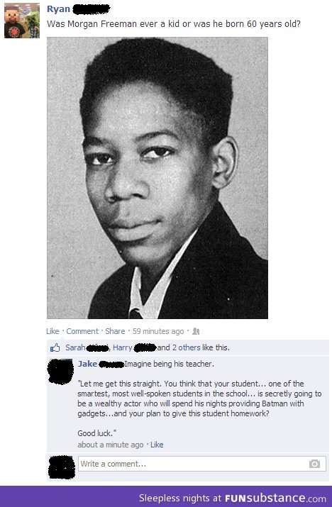 How old is Morgan Freeman
