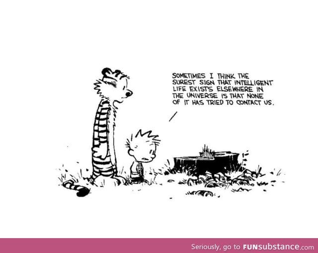 Calvin and Hobbes has had it right for a long time