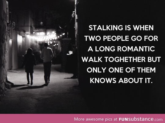 Definition of stalking