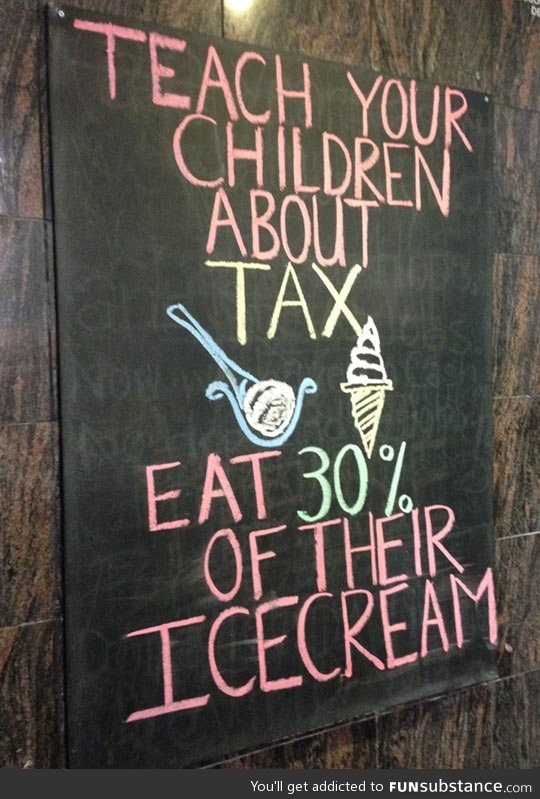 Teach your children about tax