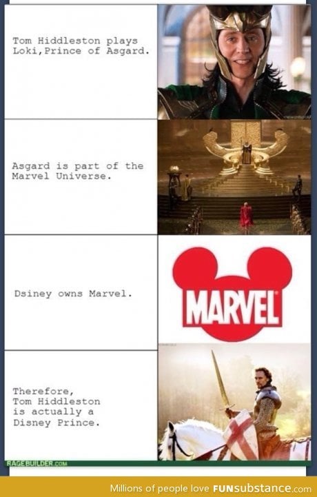 Loki is a Disney prince