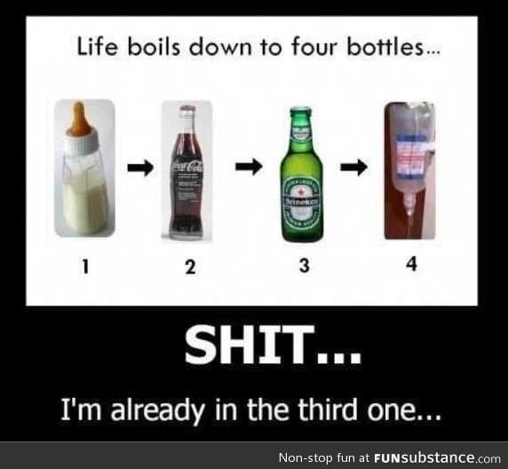 The four bottles of life