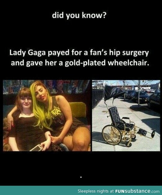 Gold-plated wheelchair