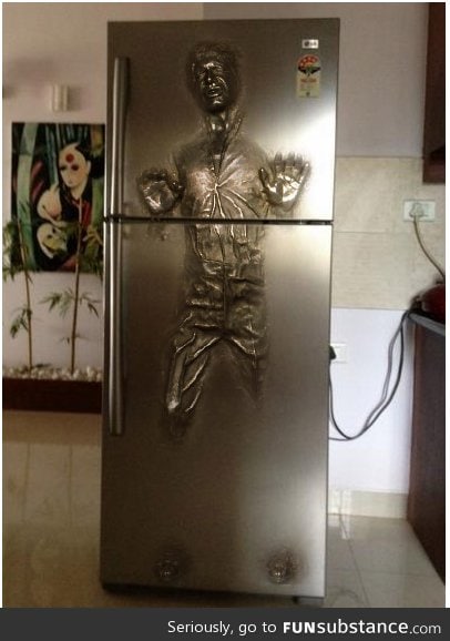 Frigidair carbonite fridge