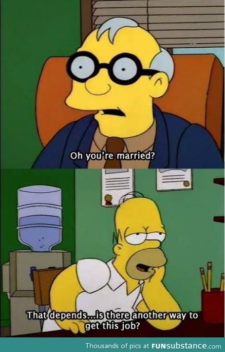 Homer getting nasty