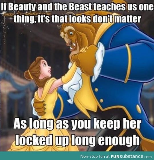 Beauty and the beast's lesson