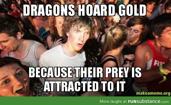 Sudden clarity clarence reading the hobbit