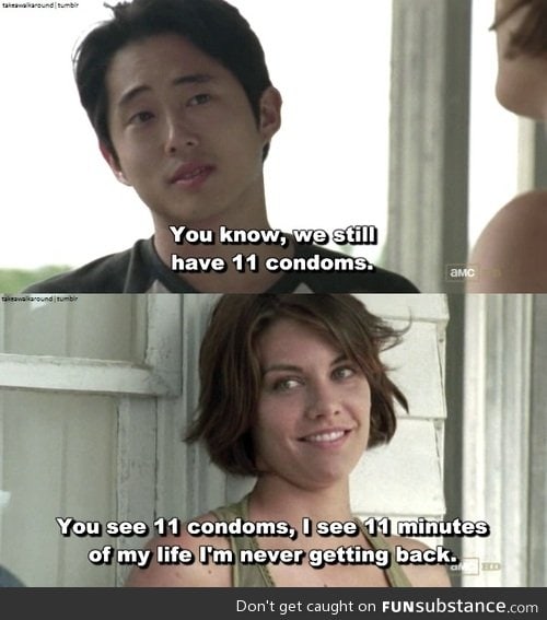 why I love the walking dead....