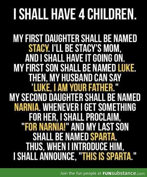 4 Epic Children Names