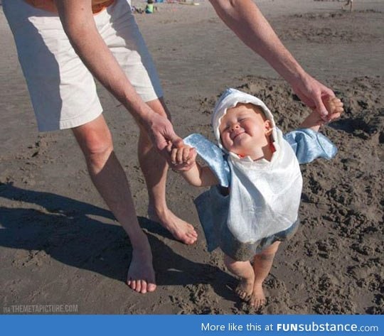 World's happiest baby shark…