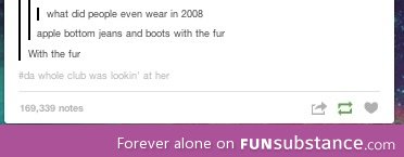 What people wore in 2008....