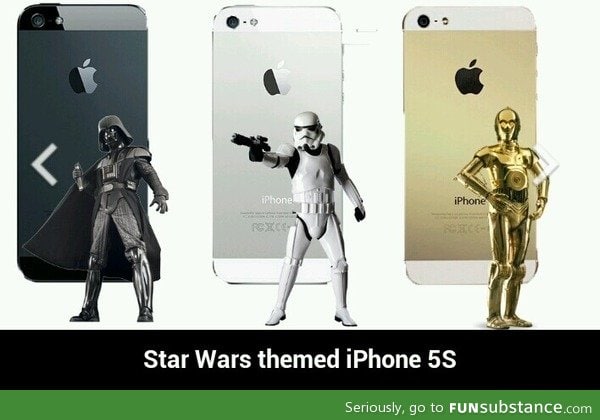 Star wars themed iphone 5s