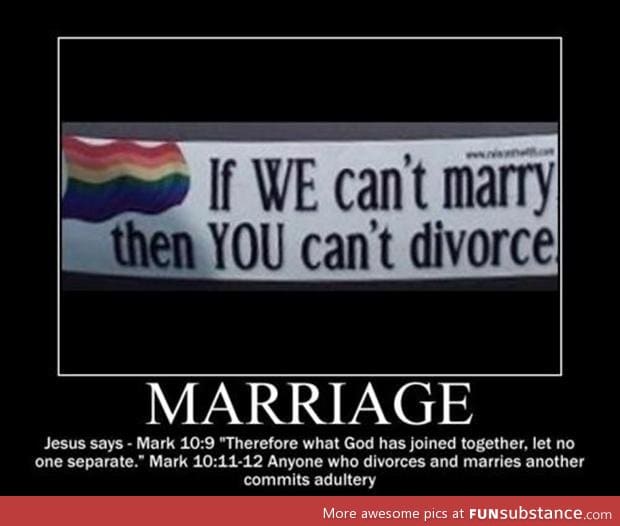 Sanctity of marriage