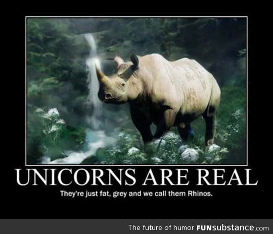 Unicorns have been among us for a long time