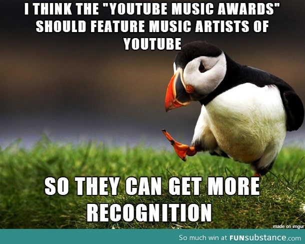 "YouTube music awards"