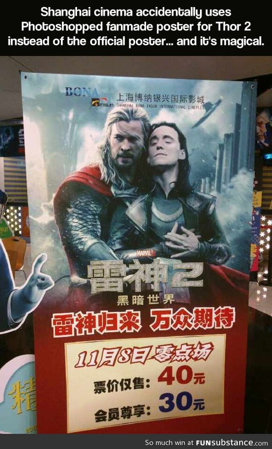 Romantic Thor poster