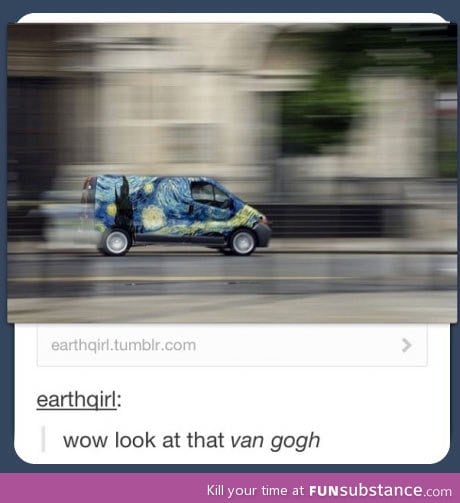 Look at that van