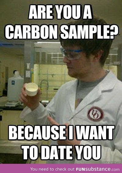 Scientific pick up line