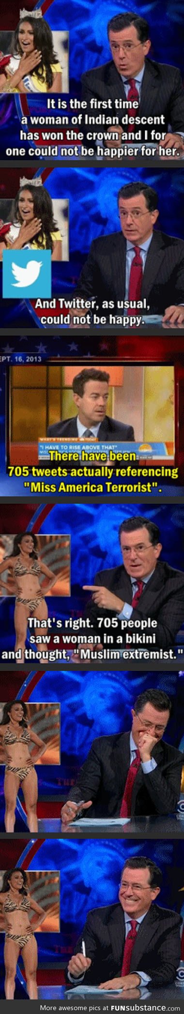 Colbert on miss america