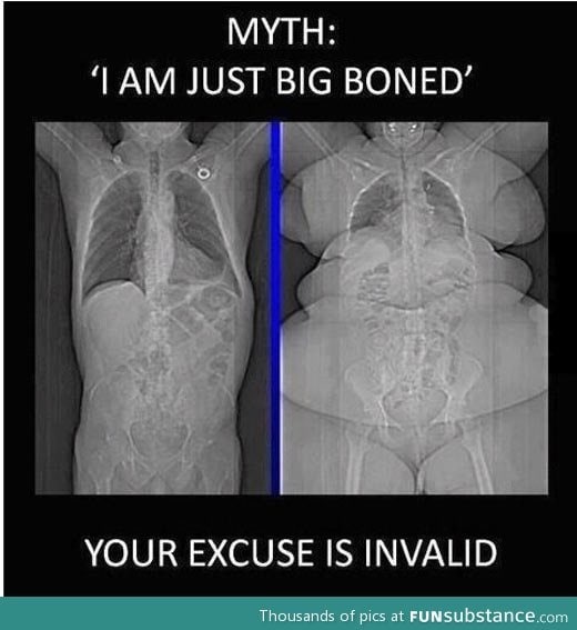 I'm just big boned
